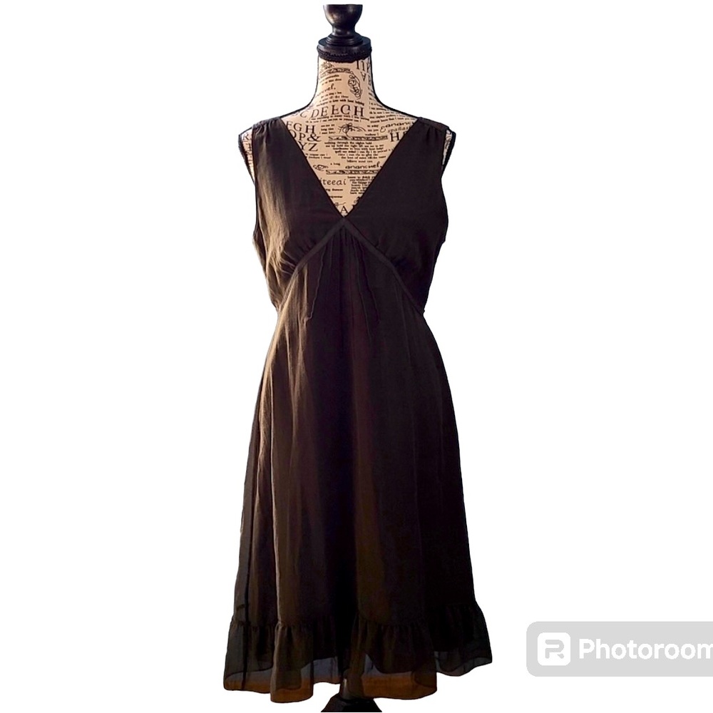 NWOT! Banana Republic Brown Dress Size 8P